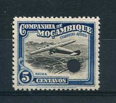 1935 - Correio Aéreo. Afinsa nº 11. PROVA DENTEADA de 5cvos. COM CENTRO. Com goma original. Em boas condições.