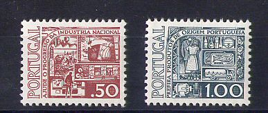1976 - Afinsa nº 1279/80. BAIXO CUSTO. Produção Nacional. Série nova sem charneira. Goma original. Em boas condições.