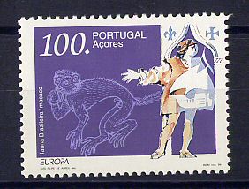 1994 - Afinsa nº 2200. BAIXO CUSTO. Europa Açores. Série nova sem charneira. Goma original. Em boas condições.