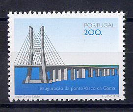 1998 - Afinsa nº 2481. BAIXO CUSTO. Ponte Vasco da Gama. Série nova sem charneira. Goma original. Em boas condições.