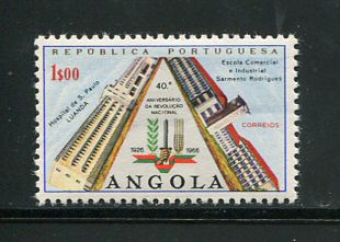 1966 - Afinsa nº 514. 40º Aniv. da Revolução Nacional. Selo de 1$00 novo SEM CHARNEIRA (**) e com goma original. Em boas condições.