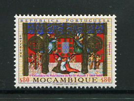 1969 - Afinsa nº 516. D. Manuel I. Selo de $80 novo SEM CHARNEIRA (**) e com goma original. Em boas condições.