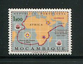 1969 - Afinsa nº 514. Vasco da Gama. Selo de 1$00 novo SEM CHARNEIRA (**) e com goma original. Em boas condições.