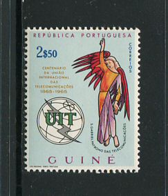 1965 - Afinsa nº 310. UIT. Selo de 1$00 novo SEM CHARNEIRA (**) e com goma original. Em boas condições.