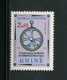 1960 - Afinsa nº 287. Infante D. Henrique. Selo de 2$50 novo SEM CHARNEIRA (**) e com goma original. Em boas condições.