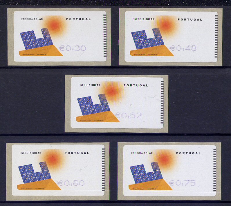 2006 - #35A - Energia Solar. SMD. Série de Etiquetas Afinsa n.º 35A. Nova. Autoadesiva. Em boas condições.