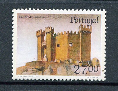 1988 - Afinsa nº 1850. BAIXO CUSTO. Castelo de Penedono. Série nova sem charneira. Goma Original. Em boas condições.