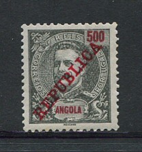 1911 - Afinsa nº101. D. Carlos I. Selo de 500r novo sem goma. Em boas condições.