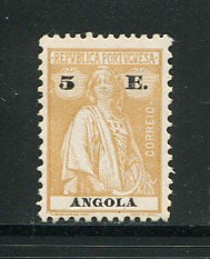 1925 - Afinsa nº 219. Ceres. Selo de 5$00 novo COM CHARNEIRA (*) e goma original. Em boas condições.