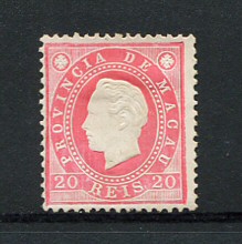 1888 - Afinsa nº 34. D. Luis I. Selo de 20 reis novo sem goma como emitido. Em boas condições.
