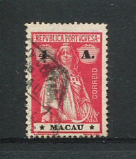 1913 - Afinsa nº 213. Ceres. Selo de 4a usado. Papel porcelana. Estrelas: I-I (posição normal). Em boas condições.