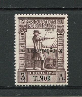 1947 - Afinsa nº 252. Império Colonial Português. Com sobrecarga LIBERTAÇÃO. Selo de 3a novo sem goma. Em boas condições.