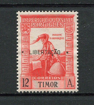 1947 - Afinsa nº 257. Império Colonial Português. Com sobrecarga LIBERTAÇÃO. Selo de 12a novo sem goma. Em boas condições.