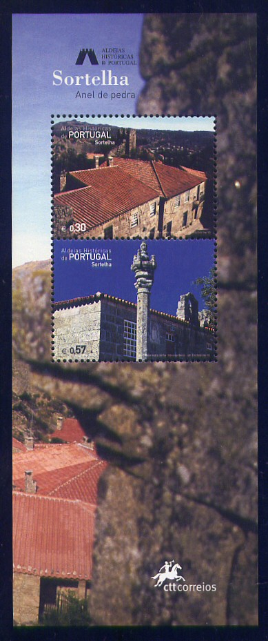 2005 - Bloco nº 312. Sortelha. Novo sem charneira. Em boas condições.