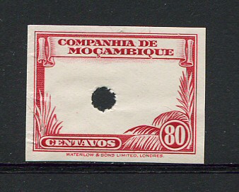 1937 - Afinsa nº 183. Motivos Locais. PROVA NÃO DENTEADA de 80cvo. SEM CENTRO. Com goma original. Em boas condições.