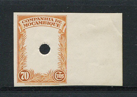 1937 - Afinsa nº 182. Motivos Locais. PROVA NÃO DENTEADA de 70cvo. SEM CENTRO. Com goma original. Em boas condições.