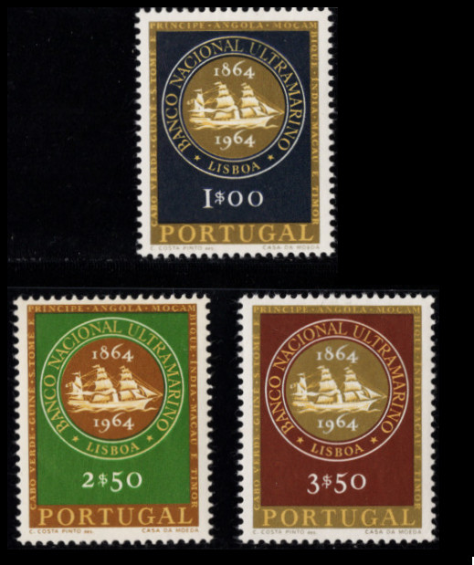 1964 - Afinsa nº 928/30. BAIXO CUSTO. BNU. Série nova sem charneira. Goma Original. Em boas condições.