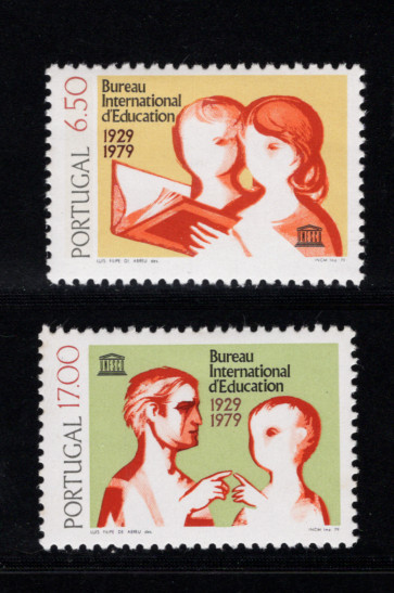 1979 - Afinsa nº 1433/4. BAIXO CUSTO. UNESCO. Série nova sem charneira. Goma original. Em boas condições.