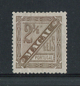1893 - Afinsa nº 46. D. Carlos I. Selo de 2 1/2r novo sem goma como usual. Denteado 12 1/2. Em boas condições.