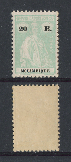 1926 - Afinsa nº 259. Ceres, novas cores e valores. Selo de 20E novo SEM CHARNEIRA (**) e com goma original. Em boas condições.