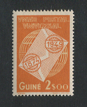 1949 - Afinsa nº 262. UPU. Selo de 2$00 novo, COM CHARNEIRA (*) e goma original. Em boas condições.