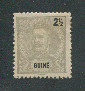 1898 - Afinsa nº 47. D. Carlos I. Selo de 2 1/2r novo sem goma. Em boas condições.
