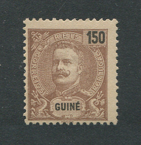 1898 - Afinsa nº 57. D. Carlos I. Selo de 150r novo sem goma. Em boas condições.