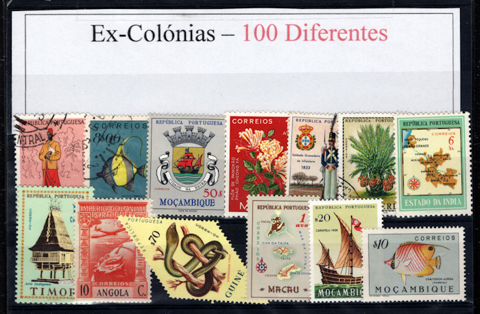100 Selos Ex-Colónias
