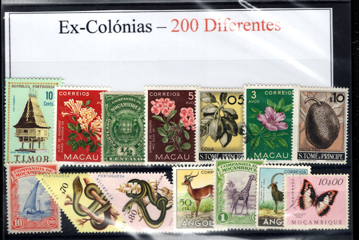 200 Selos Ex-Colónias