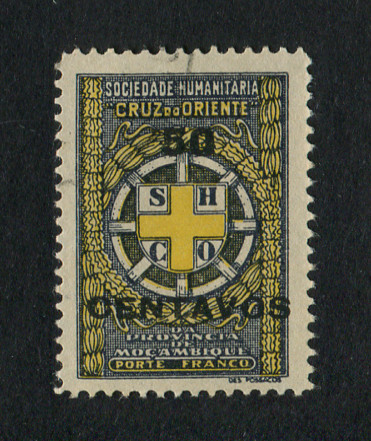 1925 - Imposto Postal Telegráfico nº 7A. Porte Franco com sobrecarga. Selo de 50c usado. Em boas condições.