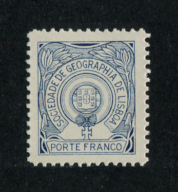 Soc. Geografia - 1935 - Afinsa nº 18A. Variedade - Cruz sobre FUNDO BRANCO. Selo novo SEM CHARNEIRA (**) e com goma original. Em boas condições.