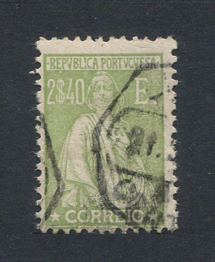 1924 - Afinsa nº 293. Ceres. Selo de 2$40 USADO. Em boas condições.