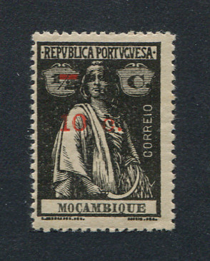 1921 - Afinsa nº 234. Ceres com sobretaxa. Selo de 10c / 1/2c novo sem goma como emitido (emitido com e sem goma). Papel acetinado, denteado 15x14. Em boas condições.