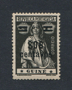 1920 - Afinsa nº 175. Ceres com sobretaxa. Selo de $06 / 1/2c novo sem goma como emitido. Papel porcelana, denteado 15x14. Em boas condições. (LER DESCRIÇÃO/READ)
