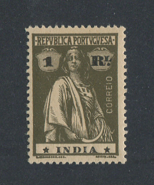 1914 - Afinsa nº 254h. Ceres. Selo de 1r novo SEM CHARNEIRA (**) e com goma original. Papel pontinhado 15x14. Estrelas: I-I. Em boas condições.
