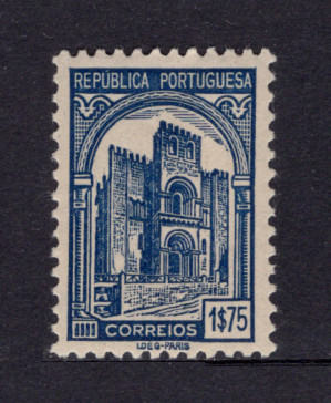 1935 - Afinsa nº 575. Sé de Coimbra. Selo de 1$75 novo SEM CHARNEIRA (**) e com goma original. Em boas condições.