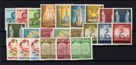 1967 -  Ano Completo. Todos os selos deste ano, novos SEM CHARNEIRA (**). Afinsa nº 997/1019. Em boas condições.