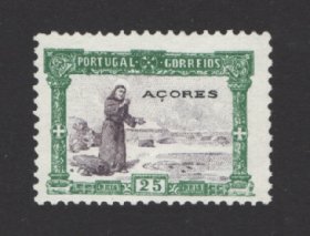 1895 - Afinsa nº 78. 7º Centenário do Nascimento de Santo António. Selo de 25 reis NOVO, SEM GOMA. Em boas condições.
