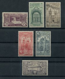 1931 - Afinsa nº 531/536. 7º Centenário da Morte de Santo António. Série completa nova SEM CHARNEIRA (**) e com goma original. Em boas condições.