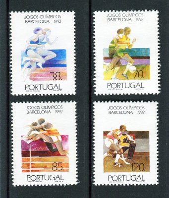 1992 - Afinsa nº 2096/99. Olimpicos de Barcelona. Série nova sem charneira. Goma Original. Em boas condições.