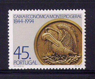 1994 - Afinsa nº 2249. Montepio. Série nova sem charneira. Goma Original. Em boas condições.