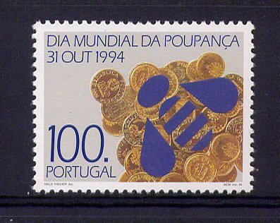 1994 - Afinsa nº 2250. Poupança. Série nova sem charneira. Goma Original. Em boas condições.