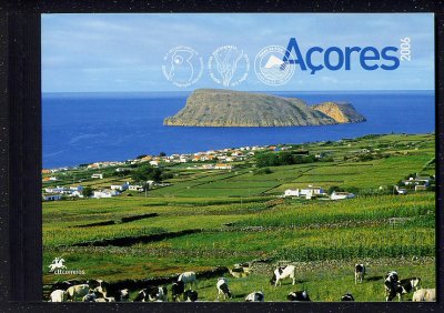 2006 - Caderneta Anual nº 2A - Açores - Todas as emissões de 2006 alusivas aos Açores + prova de cor da Europa. Em boas condições.