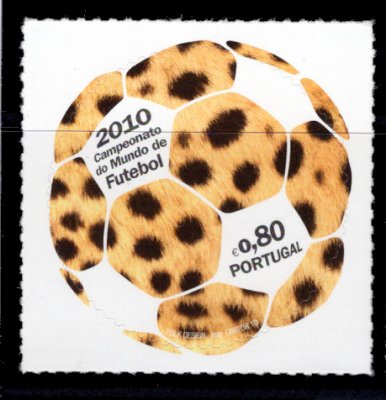2010 - Afinsa nº 3970. Mundial de Futebol. Série nova sem charneira. Goma Original. Em boas condições.