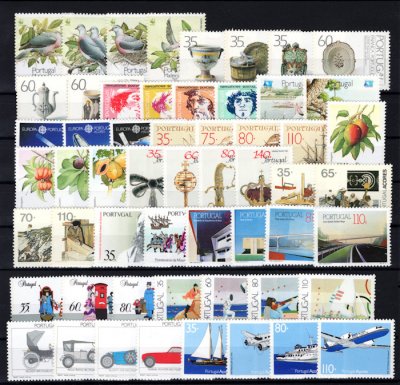 1991 -  Ano Completo. Todos os selos deste ano, novos SEM CHARNEIRA (**). Afinsa nº 1978/2043. Em boas condições. (ler descrição)
