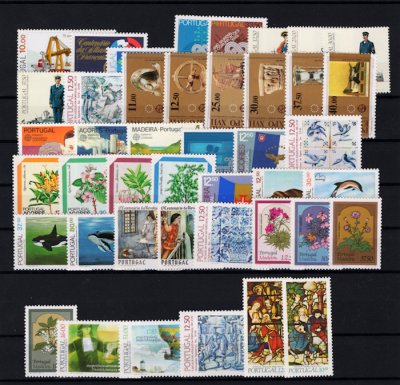 1983 -  Ano Completo. Todos os selos deste ano, novos SEM CHARNEIRA (**). Afinsa nº 1598/1640. Em boas condições.