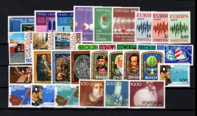 1972 -  Ano Completo. Todos os selos deste ano, novos SEM CHARNEIRA (**). Afinsa nº 1146/1177. Em boas condições. (ler descrição)