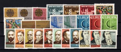 1966 -  Ano Completo. Todos os selos deste ano, novos SEM CHARNEIRA (**). Afinsa nº 971/996. Em boas condições.