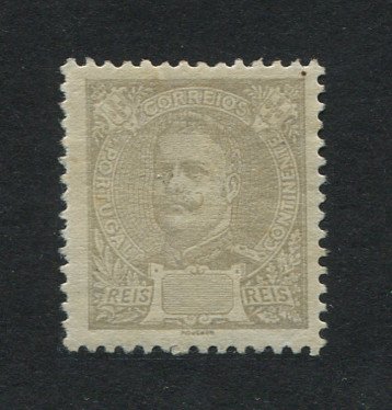 1895 - Afinsa nº 126. D. Carlos I. Selo de 2 1/2 reis novo sem goma. SEM TAXA. Em boas condições.