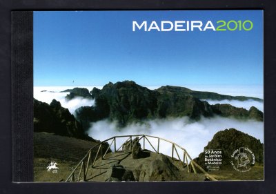 2010 - Caderneta Anual nº 6B - Madeira - Todas as emissões de 2010 alusivas à Madeira + prova de cor da Europa. Em boas condições.